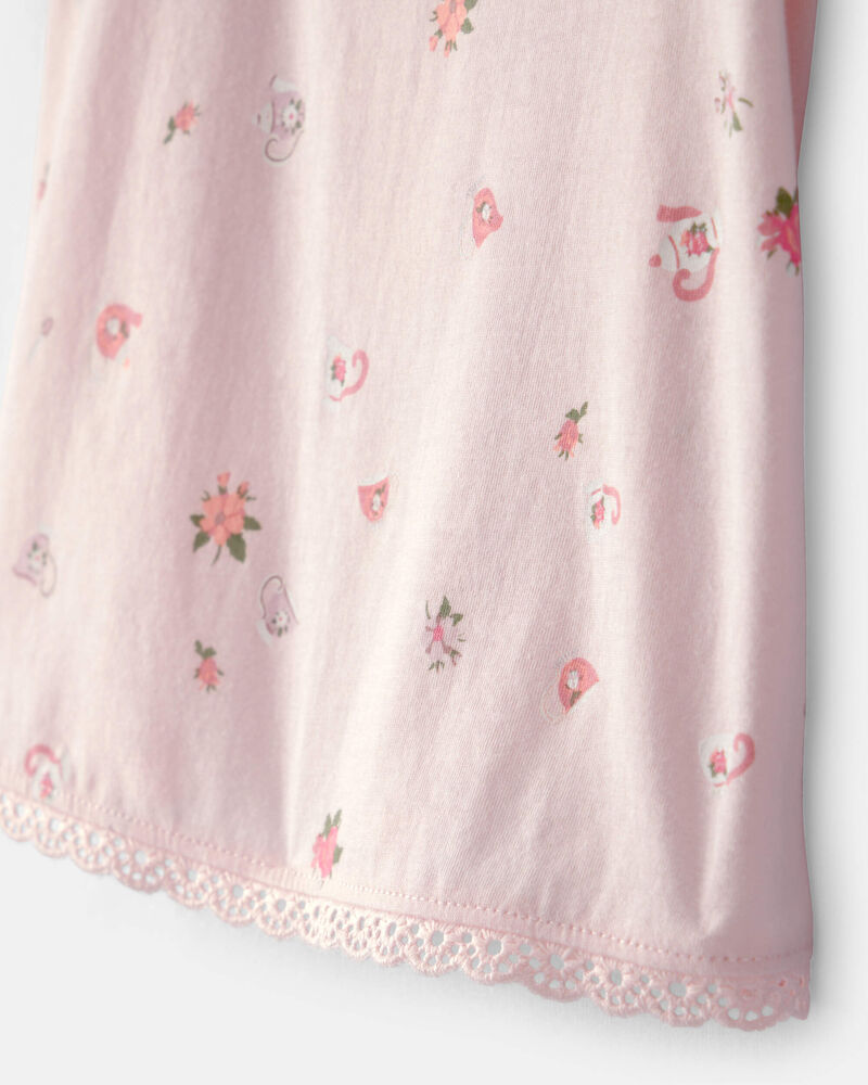 B&eacute;b&eacute; fille - Haut &agrave; motif floral - Rose, image 2 sur 3 diapositives