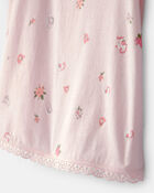B&eacute;b&eacute; fille - Haut &agrave; motif floral - Rose, image 2 sur 3 diapositives