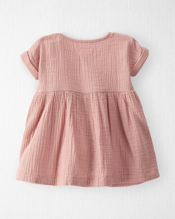 Organic Cotton Gauze Dress, 