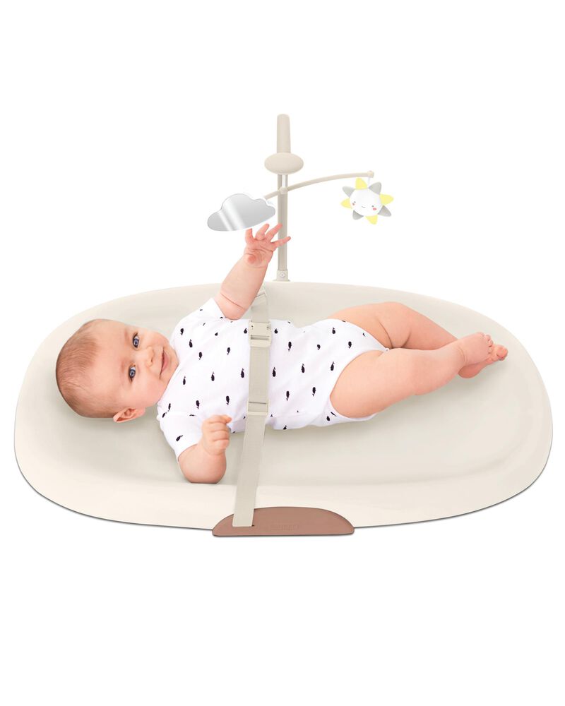 Nursery Style Wipe-Clean Changing Pad - Oat, image 7 of 9 slides