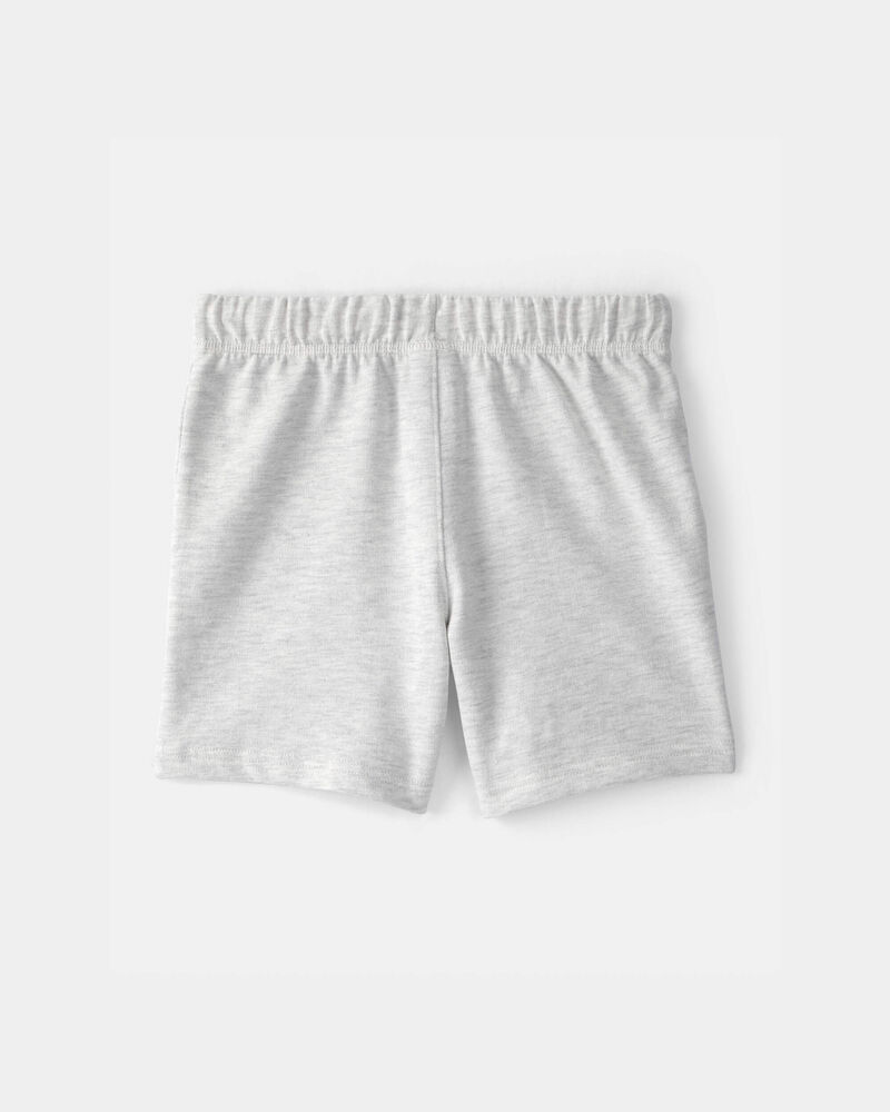 Boys French Terry Shorts - Grey, image 2 of 4 slides