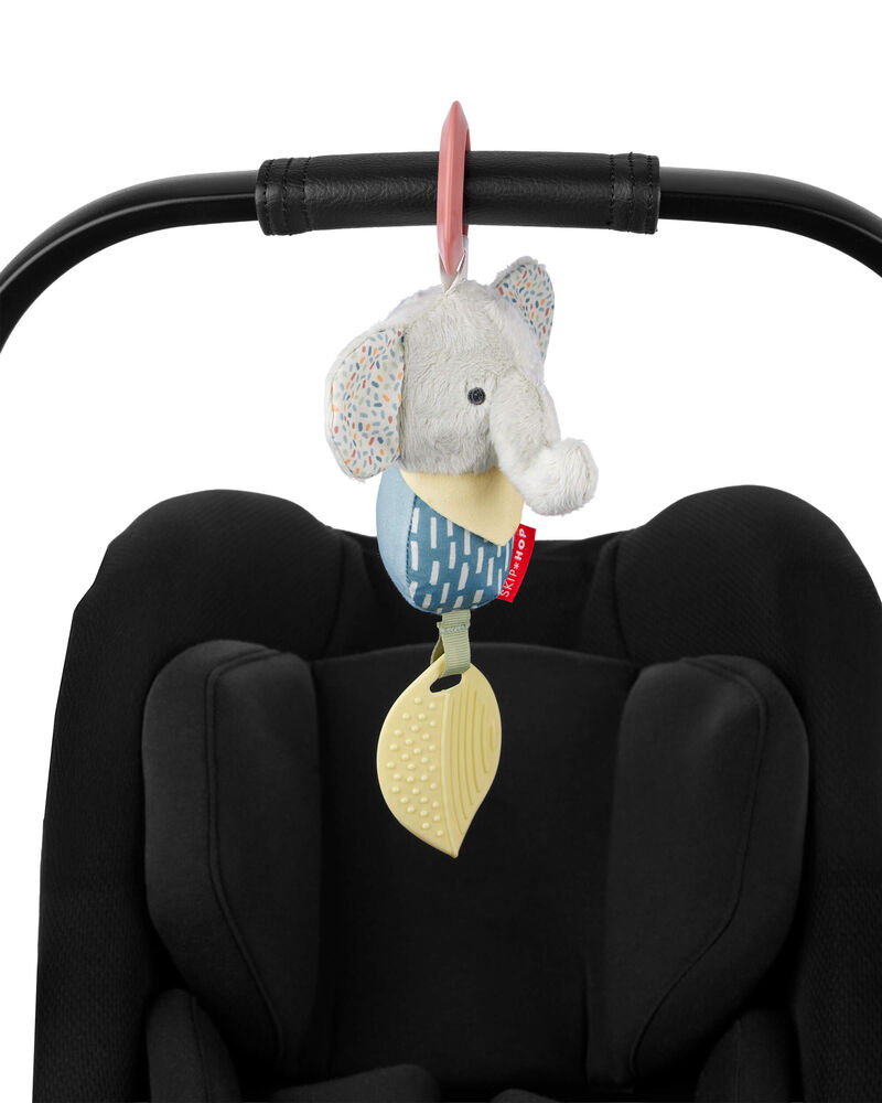 Bandana Buddies Chime & Teethe Toy - Elephant, image 2 of 3 slides