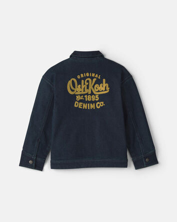 Boys Original OshKosh Denim Co' Denim Jacket - Dark Wash, 