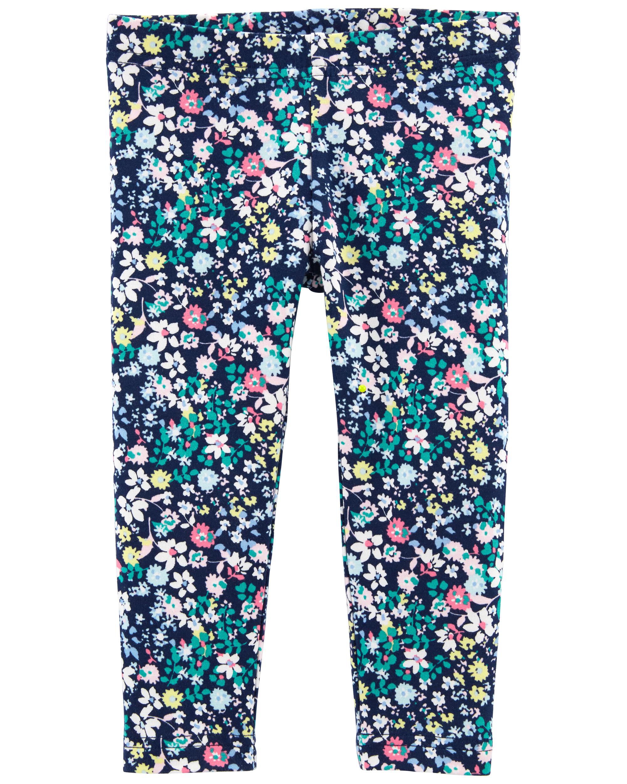 Floral Capri Leggings
