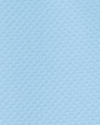 Kid Solid Woven Shorts - Blue, image 3 of 4 slides