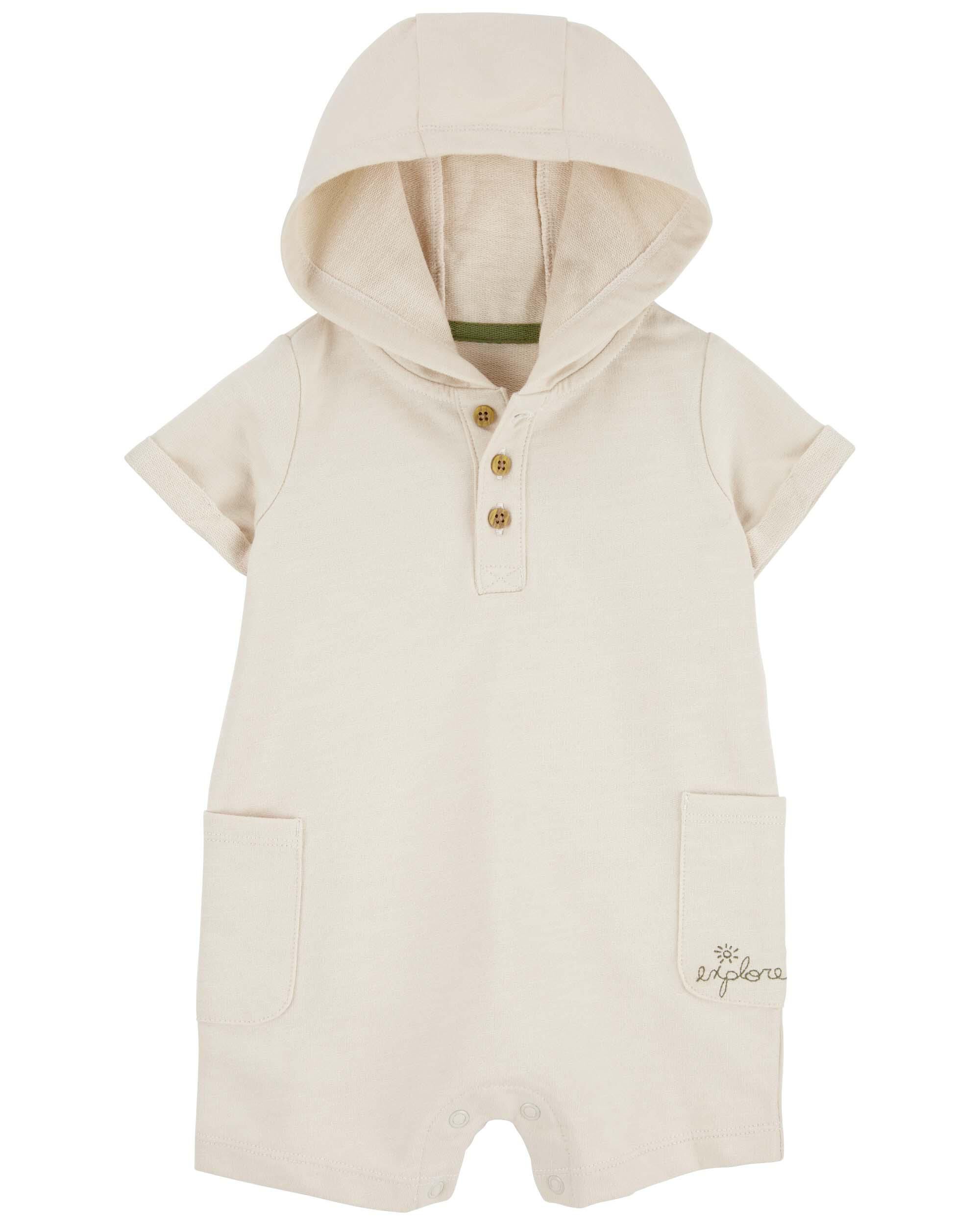 Hooded baby sale romper