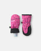 Toddler Girl Kombi Drop Mitt - Raspberry, image 2 of 2 slides