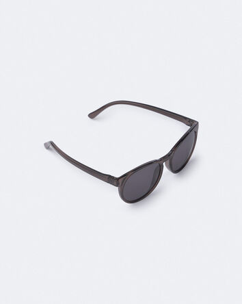 Tout-petit - Lunettes de soleil rondes festonn&eacute;es - Brun, 
