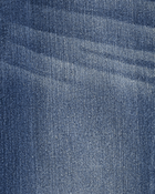 Enfant Jeans droit - d&eacute;lavage bleu ancre fonc&eacute;, image 4 sur 4 diapositives
