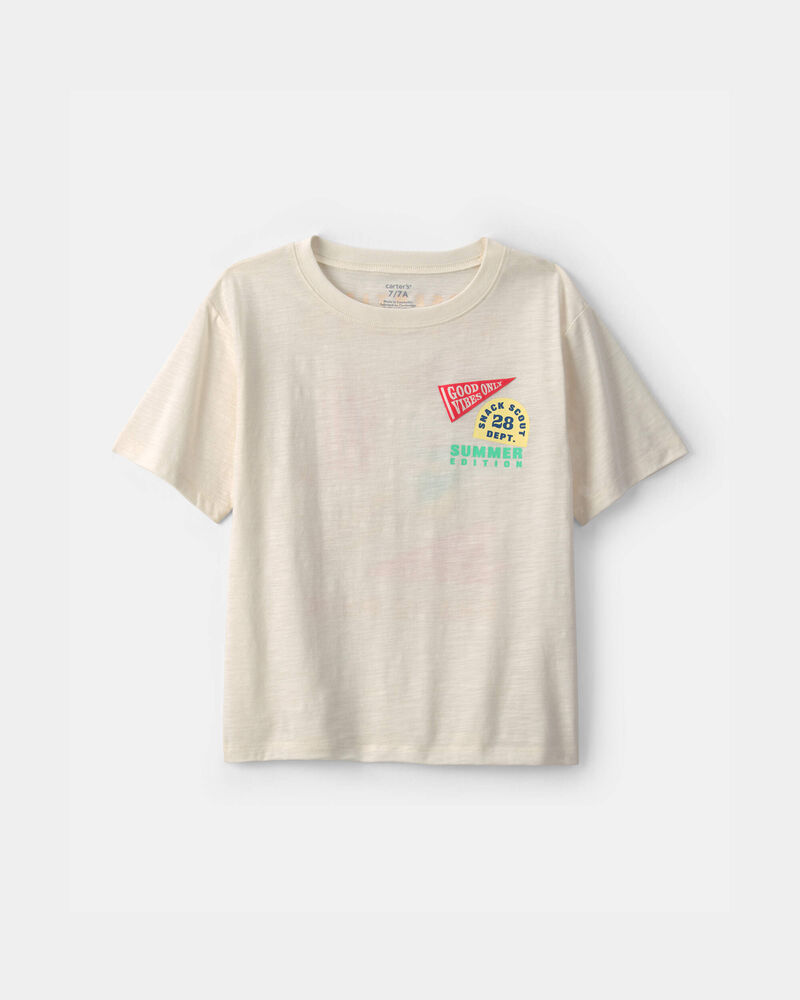 Gar&ccedil;ons - T-shirt &agrave; imprim&eacute; &laquo;Summer Snack Pack&raquo; - Cr&egrave;me, image 1 sur 4 diapositives