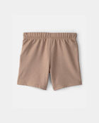 Gar&ccedil;ons - Shorts en Jersey bouclette - Brun, image 2 sur 3 diapositives