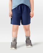Toddler Boy Active Mesh Shorts - Navy, image 2 of 6 slides