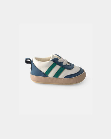 B&eacute;b&eacute; gar&ccedil;on - Espadrilles de sport aux couleurs contrast&eacute;es - Bleu, 