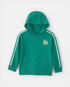 Toddler Boy 'Full Speed' French Terry Hoodie - Green, image 1 of 5 slides