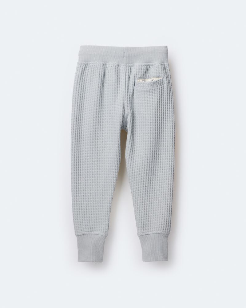 Toddler No-Seam Jogger Pant - Light Blue, image 8 of 9 slides