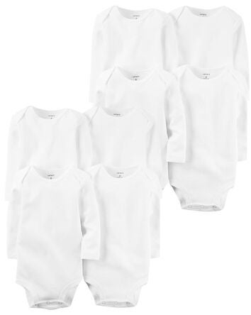 Baby 8-Pack Cotton Bodysuits, 