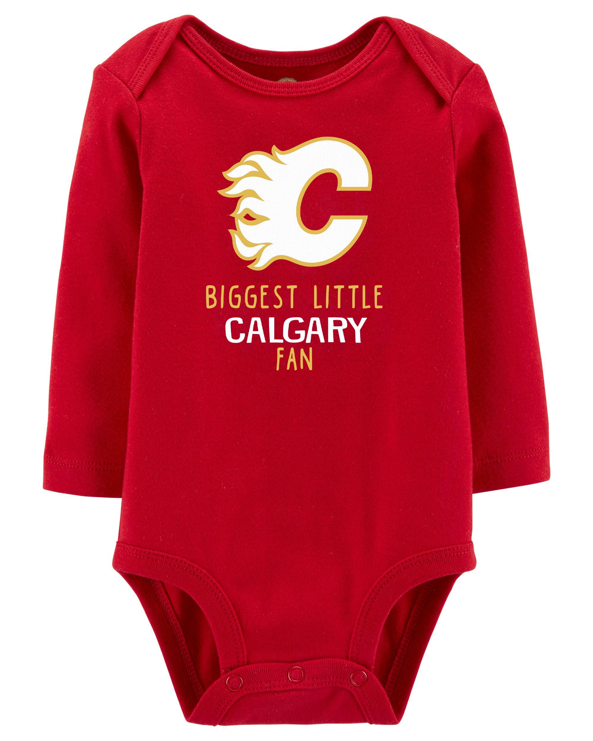 Red NHL Calgary Flames Bodysuit Carter s Oshkosh Canada