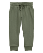 Toddler Pull-On Drawstring Joggers, image 1 of 6 slides