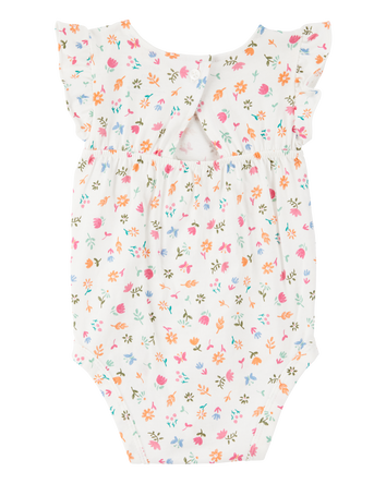 Bébé Ensemble 2 pièces cache-couche à fleurs et couvre-couche - Rose, 