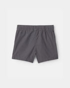 Baby Boy Canvas Shorts - Grey, image 2 of 4 slides