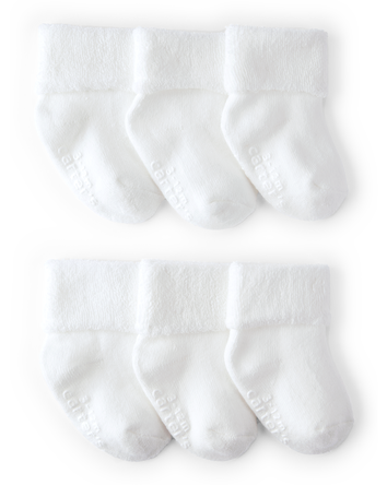 Baby 6-Pack Terry Booties, 