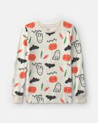 Kids 2-Piece Halloween Long-Sleeve Snug Fit Pyjama Set, image 3 of 5 slides