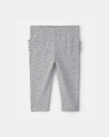 Baby Girl 2-Pack Multipack Bottoms - Pink/Grey, 