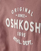 Baby OshKosh Logo Short-Sleeve Graphic Tee - Brown, image 2 of 4 slides