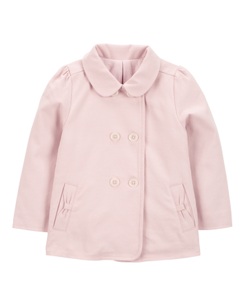 Baby Cotton Woven Jacket - Pink, 