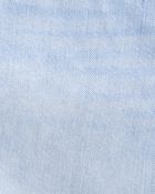 Kid Iconic Denim Shortalls - Blue, image 3 of 5 slides