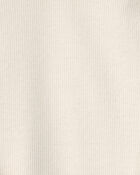 Girls 2-Pack Organic Cotton Ribbed Mock Neck Tops, image 3 of 5 slides