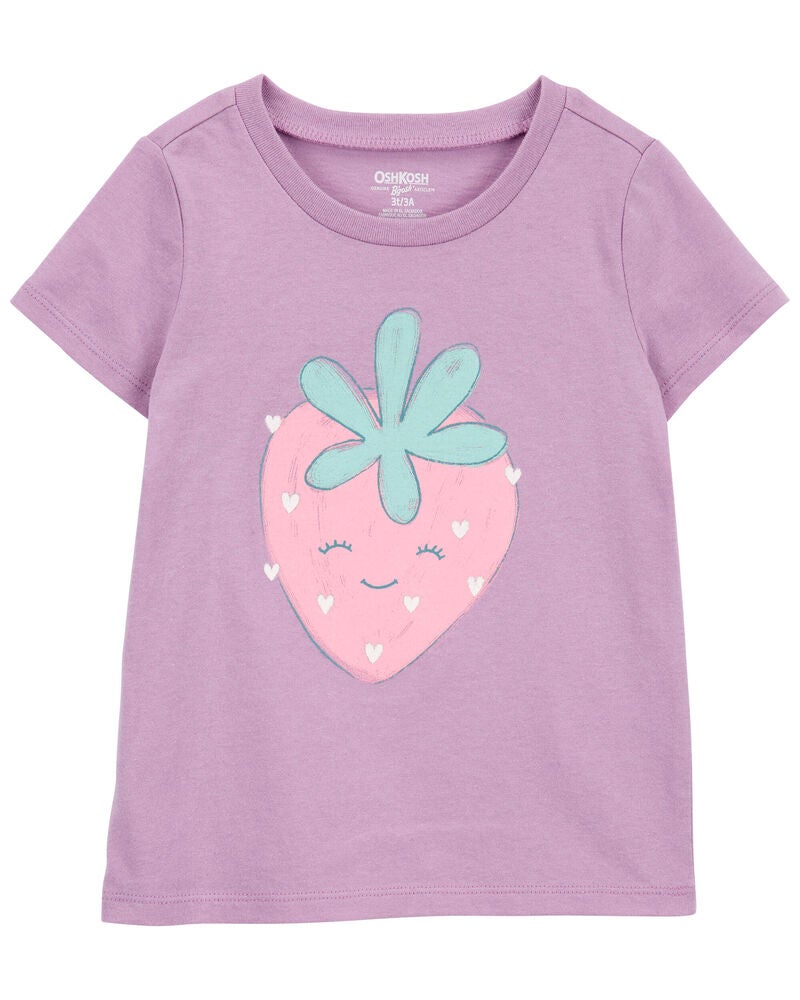 Strawberry Graphic Tee, image 1 of 3 slides