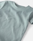 Toddler 2-Piece Organic Cotton Ribbed Pyjamas, image 2 of 4 slides