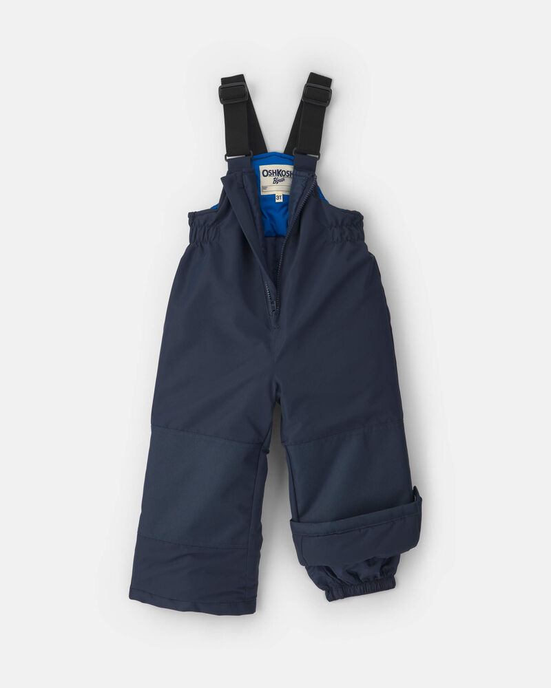 Toddler Boy  2 Piece Puffer Snowsuit- Royal Blue, image 4 of 13 slides