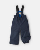 Toddler Boy  2 Piece Puffer Snowsuit- Royal Blue, image 4 of 13 slides