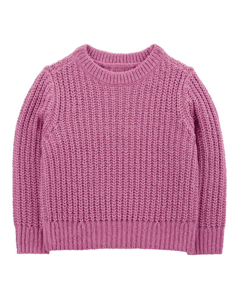 Baby Metallic Relaxed-Fit Sweater , image 1 of 3 slides