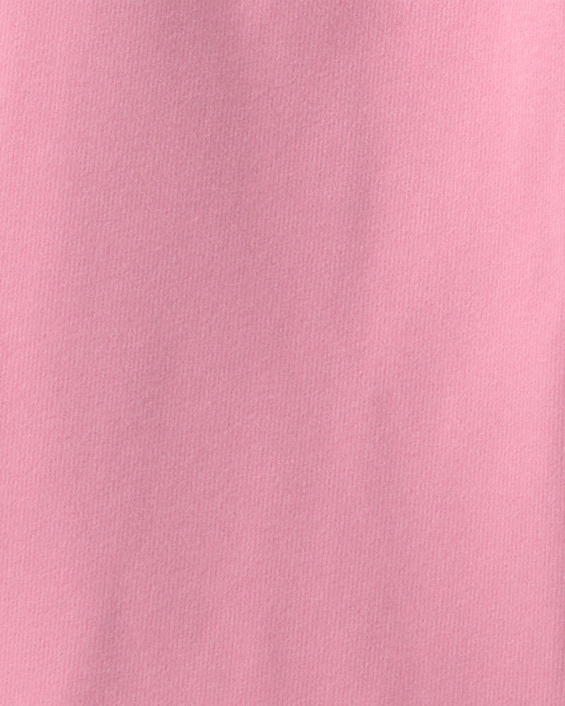 Girls Ribbed Pull-On Pants - Pink, image 3 of 4 slides