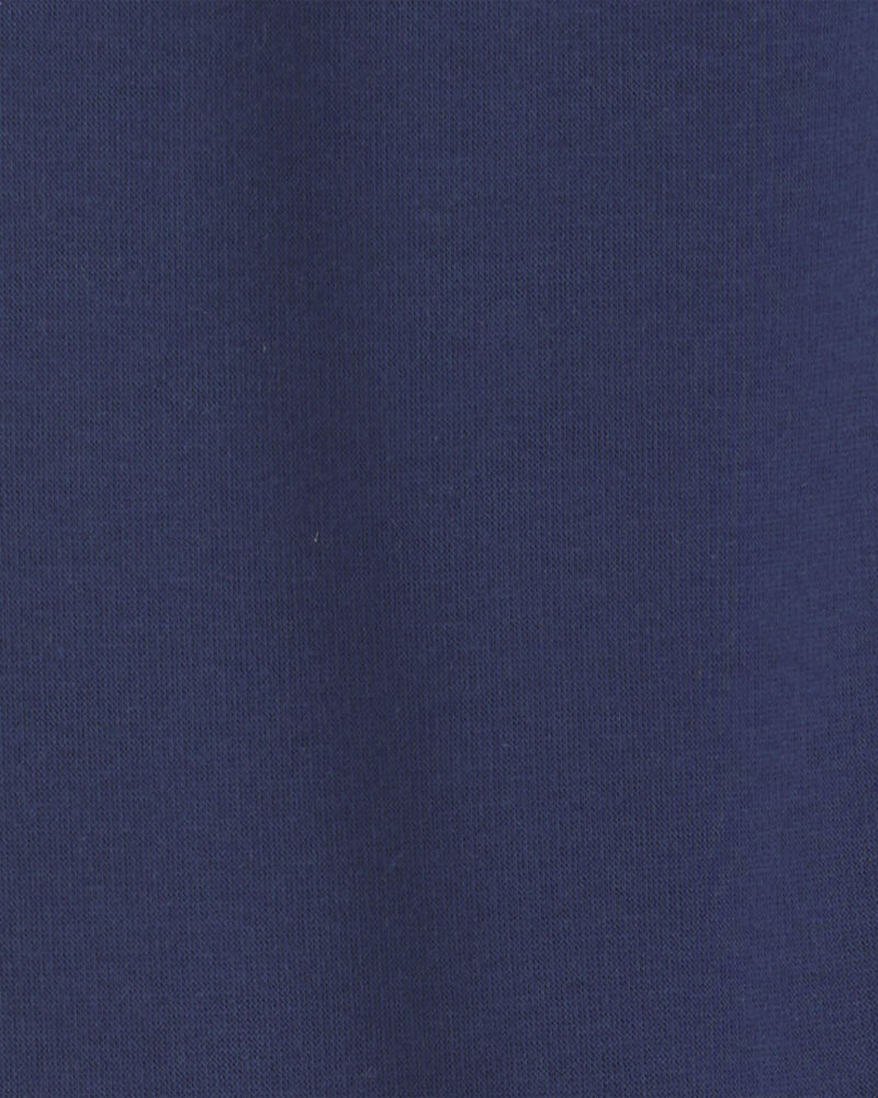 Filles - Legging extensible en molleton &ndash; Bleu marine, image 4 sur 4 diapositives