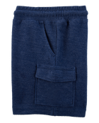 Toddler Cotton Shorts - Navy, image 3 of 5 slides