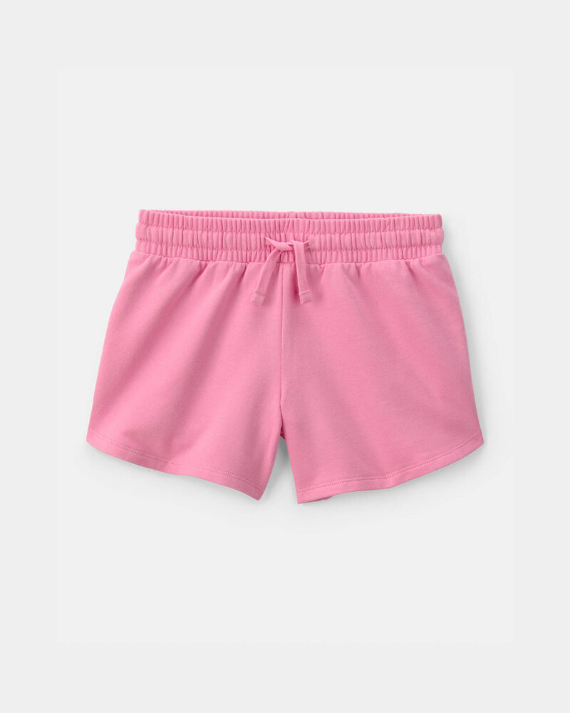Filles - Short en jersey bouclette - Rose, image 1 sur 3 diapositives