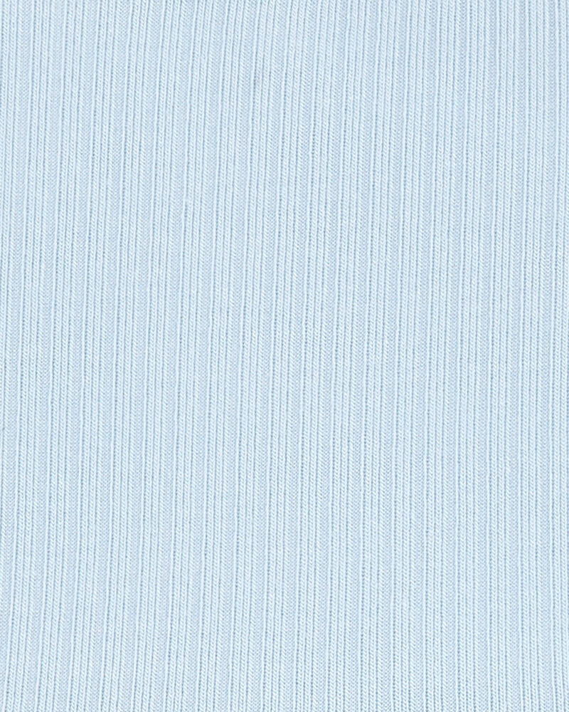 Bébé fille - Robe cache-couche PurelySoft de couleur unie - Bleu, image 4 sur 7 diapositives