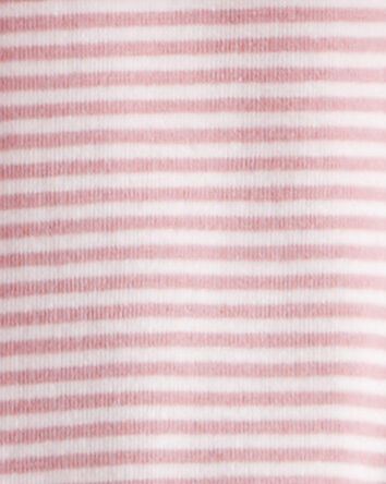 Baby Girl 3-Piece Bear Sherpa Long-Sleeve Bodysuit & Pant Set - Pink, 