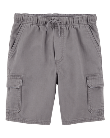 Kid Cargo Utility Shorts - Grey, 
