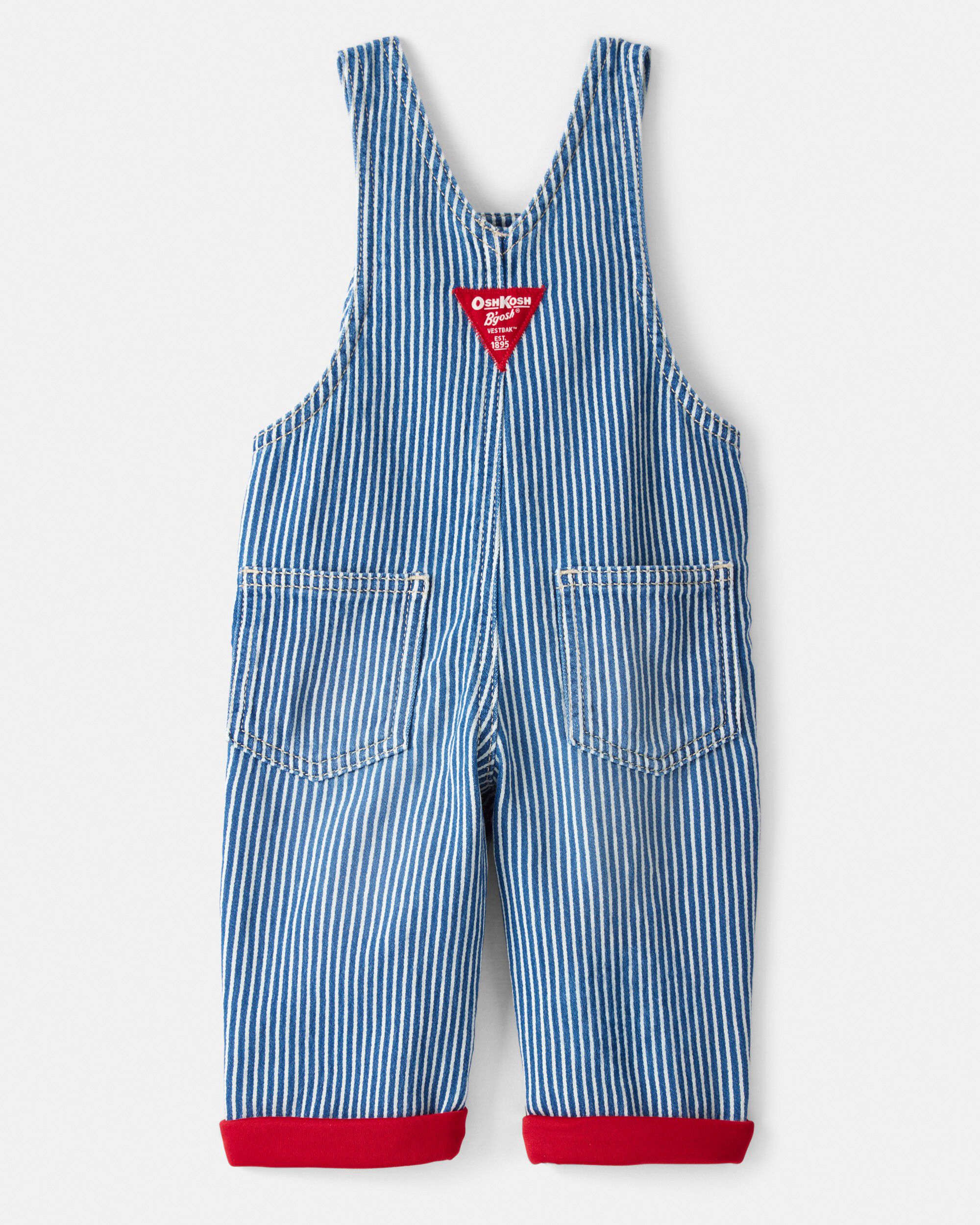 Baby Vintage Inspired Hickory Denim Overalls | Carter's Oshkosh Canada