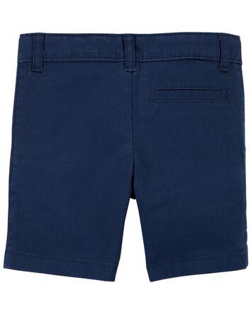 Flat-Front Shorts, 