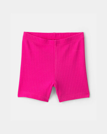 Baby Girl Bike Shorts - Pink, 