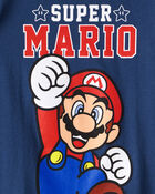 Toddler Boy Super Mario Short-Sleeve Graphic Tee - Blue, image 2 of 2 slides