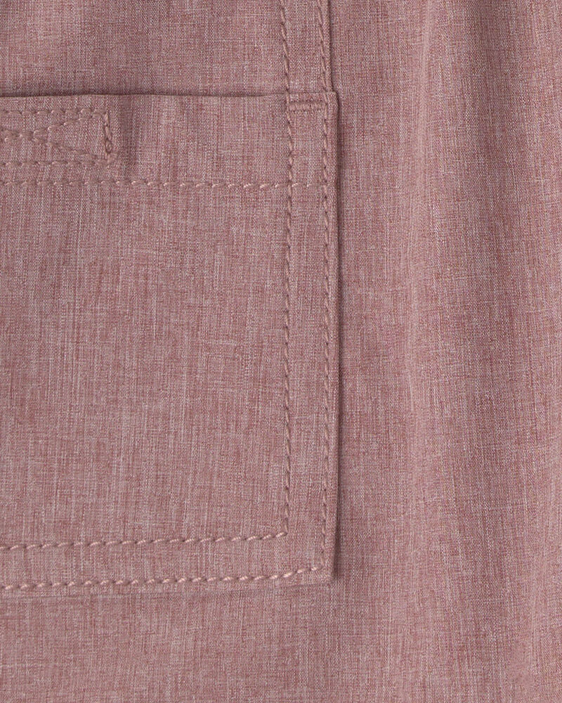 Toddler Boy Woven Pocket Shorts - Brown, image 3 of 4 slides