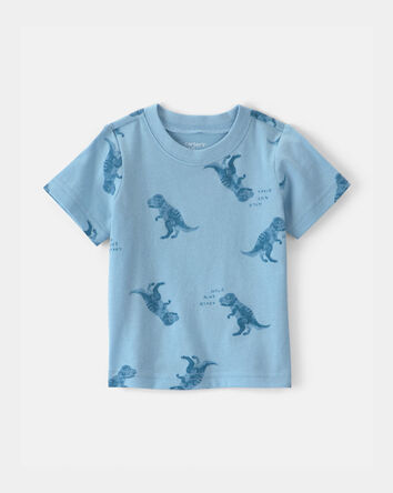 Baby Boy Dinosaur T-Shirt - Blue, 