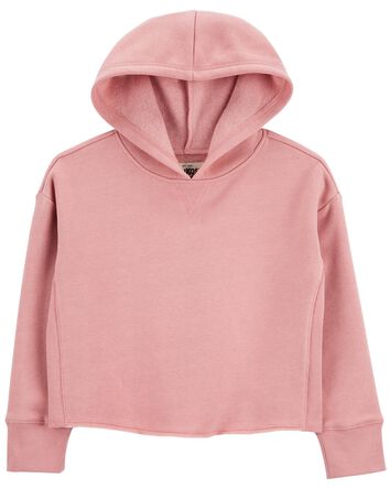 Cropped Pullover Hoodie, 